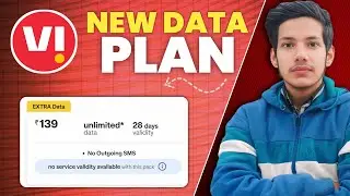 VI New Data Plan 2025 😱 | ₹139 Unlimited Data Plan Full Details | Vi Latest Recharge Offer