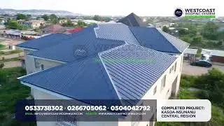 100% Aluminium Roof At Kasoa Nsunanu -Westcoat Roofing Ghana