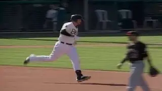 Salt Lake's Bandy hits solo homer