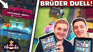 BR&Uuml;DER-DUELL! | 2 vs 2 NOOB + PRO BATTLE! | Clash Royale Deutsch