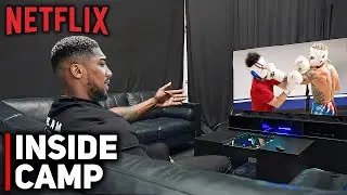 NETFLIX UNCUT: Реакция Энтони Джошуа на новые кадры тренировок Джейка Пола