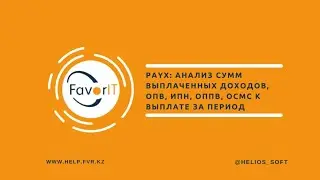 PAYX: Анализ сумм выплаченных доходов, ОПВ, ИПН, ОППВ, ОСМС к выплате за период