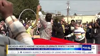 Eichold-Mertz celebrates academic excellence with school-wide parade