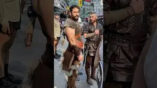 Warrior in Public..#reels #shortsvideo #thorr #marvel #warrior #peoplereaction #fashion