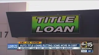 Auto title loans putting more in debt