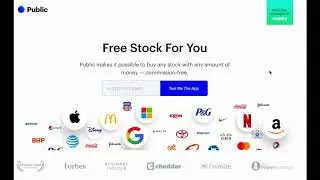 Get Free Stocks. Dough, Cash App, Public, Robin Hood, WeBull, Firstrade, M1 Finance Referral Links