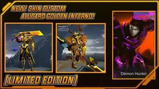 New! Skin Custom Alucard Golden Inferno Full Effect Inferno Terbaru | Mobile Legends Bang Bang