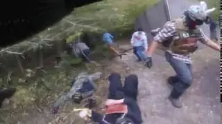 Death By Zombie, Cop & Postman are overrun at Operation Z #Ballahackairsoft