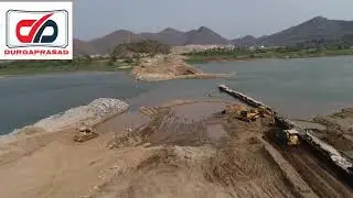DOWN STREAM COFFERDAM PROGRESS