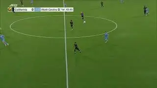 Riley Thomas 2024 NCAA Soccer Abbreviated Highlights (North Carolina)