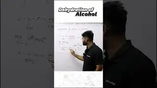 🌊⚡ Dehydration of Alcohol #dehydrationofalcohol #alcohol #chemistryreaction #chemistrynotes #jeetips