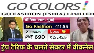 Go fashion share latest news today | go fashion share q3 results | go fashion share dividend | 