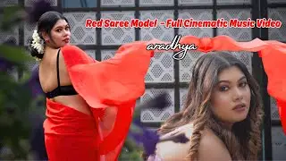 Aradhya | Red Saree Model Performance &ndash; Full Cinematic Music Video @TravelianaEntertainment