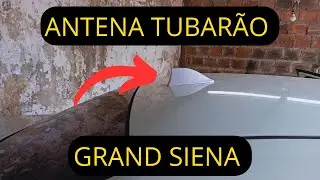 ✅ COMO INSTALAR ANTENA SHARK TUBARÃO NO GRAND SIENA