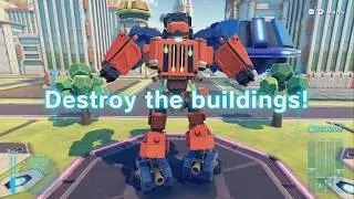 Destroy the buildings! - LABO 02 ROBOT KIT - NO COMMENTARY 1bf