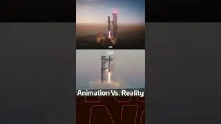 Animation vs Reality - Starship Super Heavy