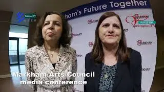 20161017, Markham Arts Council, media conference, Toronto, Canada
