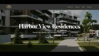 NEW Carrd Template &mdash; Real Estate #realestate #landing #website #carrd