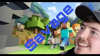 Savage level 9000 in Minecraft
