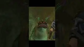 Twilight Princess Lakebed Temple Mini Boss: Deku Toad #zelda #twilightprincess #legendofzelda