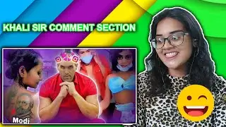 san ki roast REACTION  Instagram Reels Roast || GREAT KHALI memes || Neha M.
