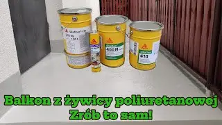 Balkon z żywicy poliuretanowej. Zrób to sam!