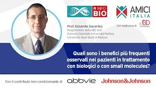 Benefici pi&ugrave; frequenti osservati nei pazienti in trattamento con biologici o con small molecules?