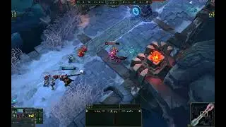 1v1 Aram First Blood - Trynda vs Warwick - Rank 3, Challenger 1460 lp, 96% win rate in flex
