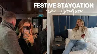 WINTER DATE NIGHT + STAYCATION IN LONDON | festive staycation at page8 hotel