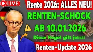 Neue Rentenregelung ab 10. Januar 2026 | Diese &Auml;nderungen kommen | Das m&uuml;ssen Rentner jetzt wissen