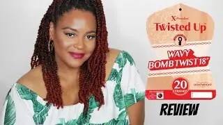 Outre X-pression Twisted Up Crochet Wavy Bomb Twist Review SamsBeauty | ComfyChic365