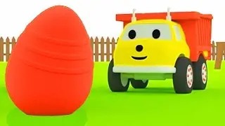 Die Eier-Suche mit Ethan der Kipplaster | Lerne Farben | Lehrreiche Cartoons f&uuml;r Kinder