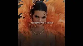 Highest paid models 2023 💰 Kendall Jenner Bella Hadid Karlie Kloss