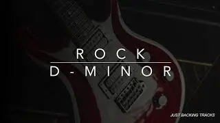 Hard Rock Guitar Backing track in D Minor (90 bpm)