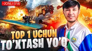 TOP-1 UCHUN TO'XTASH YO'Q YORAMAN LUBOYINI KUCHLI KURASHGA BEL BOG'LAGANMAN ➤ 🇺🇿🔥- PUBG MOBILE