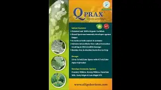 QPRAX - Patented Organic Certified Fungicide
