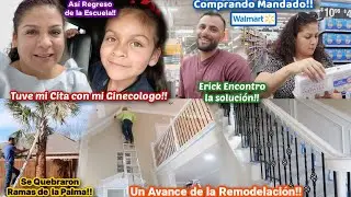 Tuve Cita con el Ginecólogo👩🏻‍⚕️+Surtiendo mi Mandado🛒+Como va la Remodelación🚧🪜+Así Regreso Betsy🤭