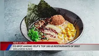 Denver vegan sushi restaurant makes Yelp&rsquo;s top 100 list for 2023