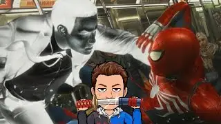 SpiderMan PS4:Mister Negative Train Boss Fight