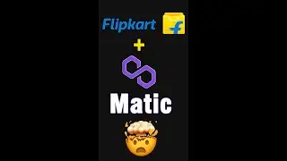 बड़ी खबर Flipkart और  Polygon Matic ने की Partnership 🤯