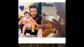 Aamir ali and sanjeeda shaikh photos with daughter #aamirali #sanjeedashaikh #divorce #daughter