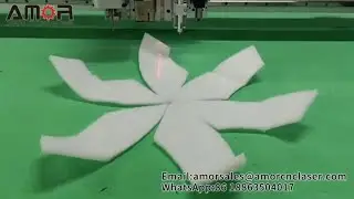 CNC Cutting Machine for Air Filter Cotton | Smooth Cutting with Driving Wheel Cutter Tool