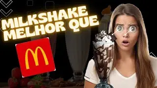 como fazer MILKSHAKE em casa !