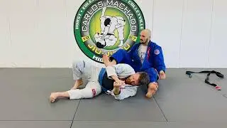 S-Mount Matrix - The Arm Lock off a Failed Bow and Arrow Choke by Greg Hamilton BJJ dot com