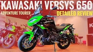 Kawasaki Versys 650 | Adventure Tourer | Detailed Review | Feature Loaded 🔥 , Power Delivery 🤯 |