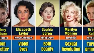 TOP 30 MOST BEAUTIFUL ACTRESSES Of GOLDEN AGE HOLLYWOOD, Here are their stories' files..