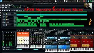 SFXR Monstro Acid Bass Blues 😉️ 🎶️ 💻️