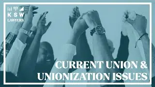 Current Unionization and Union Issues