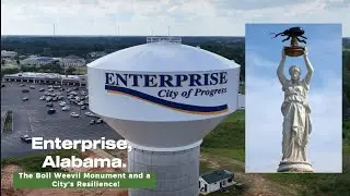 Enterprise, Alabama: The Boll Weevil Monument and a City's Resilience!