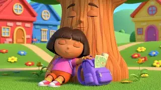 Dora Took a Nap Under the Singing Tree 🌳 | Nursery Rhymes for Kids & Baby Songs